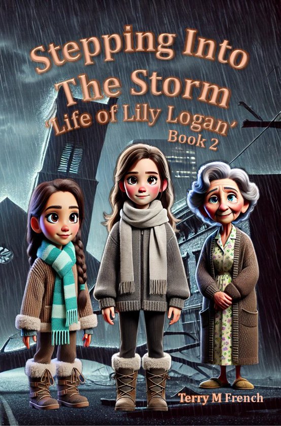 Stepping Into The Storm FRONT Cover Lily Book 2